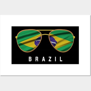 Brazil  sunglasses Posters and Art